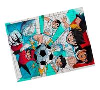 Merchandmanía Puzzle Pequeño tamaño Aprox. A5 de 48 Piezas con Marco Oliver y Benji Equipo furgol Futbol Personajes Dibujos Rompecabezas puzle para Adulto
