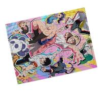 Merchandmanía Puzzle Pequeño tamaño Aprox. A5 de 48 Piezas con Marco Ponkotsu Fuuki Iin to Skirt-Take Serie Anime Romance Rompecabezas puzle para Adulto