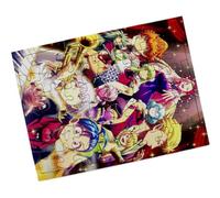 Merchandmanía Puzzle Pequeño tamaño Aprox. A5 de 48 Piezas con Marco Serie Iruma kun cuarta Temporada Anime Dibujos Rompecabezas puzle para Adulto