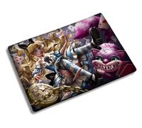 Merchandmanía Puzzle Pequeño tamaño Aprox. A5 de 63 Piezas Alicia en el Pais de Las Maravillas Libro Obra literaria Rompecabezas puzle