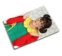 Merchandmanía Puzzle Pequeño tamaño Aprox. A5 de 63 Piezas Personaje Serie Antigua llorona Graciosa Rompecabezas puzle