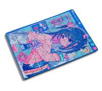 Merchandmanía Puzzle Pequeño tamaño Aprox. A5 de 63 Piezas Retro Anime Girl pixelart vaporware Estilo moe Rompecabezas puzle