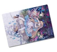 Merchandmanía Puzzle Pequeño tamaño Aprox. A5 de 80 Piezas Alicia Anime Fantasia bishoujo Cuento para niños Manga Rompecabezas puzle para Adulto