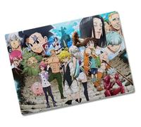 Merchandmanía Puzzle Pequeño tamaño Aprox. A5 de 80 Piezas Anime LOS 7 PECADOS Capitales Manga Serie Rompecabezas puzle para Adulto