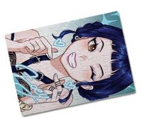 Merchandmanía Puzzle Pequeño tamaño Aprox. A5 de 80 Piezas Chica Cantante Linda pelicula Anime Dibujos Fanart Rompecabezas puzle para Adulto