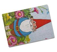 Merchandmanía Puzzle Pequeño tamaño Aprox. A5 de 80 Piezas David el gnomo nomo Duende Dibujos Tele Antiguos Rompecabezas puzle para Adulto