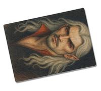 Merchandmanía Puzzle Pequeño tamaño Aprox. A5 de 80 Piezas Dracula Dibujo a Lapiz Arte Vampiro Elegante Atractivo Rompecabezas puzle para Adulto