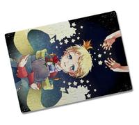 Merchandmanía Puzzle Pequeño tamaño Aprox. A5 de 80 Piezas el principito Fanart Libro Historia Cuento Planeta Cometa Rompecabezas puzle para Adulto