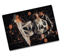 Merchandmanía Puzzle Pequeño tamaño Aprox. A5 de 80 Piezas Estatua Busto David Miguelangel Cascos Musica Rompecabezas puzle para Adulto