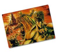 Merchandmanía Puzzle Pequeño tamaño Aprox. A5 de 80 Piezas Fist of The North Star seriehokuto no Ken Anime Rompecabezas puzle para Adulto