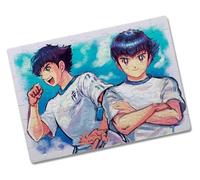 Merchandmanía Puzzle Pequeño tamaño Aprox. A5 de 80 Piezas Oliver y Benji Tsubasa newteam Equipo Futbol Rompecabezas puzle para Adulto