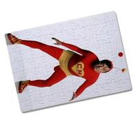 Merchandmanía Puzzle Pequeño tamaño Aprox. A5 de 80 Piezas Super heroe Serie Retro Graciosa Risa Antigua Rompecabezas puzle para Adulto