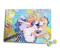 Merchandmanía Puzzle tamaño Aprox. A3 de 192 Piezas Libro Anime Alicia Pais Maravillas Cuento Clasico Rompecabezas puzle para Adulto