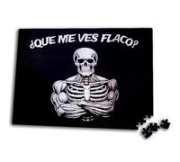Merchandmanía Puzzle tamaño Aprox. A3 de 192 Piezas Meme Frase Graciosa Que me Ves Flaco musculos Rompecabezas puzle para Adulto