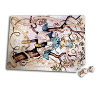 Merchandmanía Puzzle tamaño Aprox. A3 de 252 Piezas Atelier Witch Anime Serie Personajes Fantasia Magia Rompecabezas puzle para Adulto