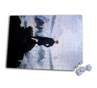 Merchandmanía Puzzle tamaño Aprox. A3 de 252 Piezas Caspar David Friedrich, El Caminante sobre el mar de Nubes Rompecabezas puzle para Adulto