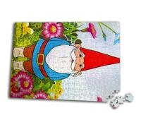 Merchandmanía Puzzle tamaño Aprox. A3 de 252 Piezas David el gnomo nomo Duende Dibujos Tele Antiguos Rompecabezas puzle para Adulto