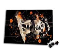 Merchandmanía Puzzle tamaño Aprox. A3 de 252 Piezas Estatua Busto David Miguelangel Cascos Musica Rompecabezas puzle para Adulto