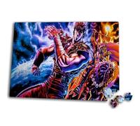 Merchandmanía Puzzle tamaño Aprox. A3 de 252 Piezas Fist of The North Star Serie Anime Dibujos peleas Rompecabezas puzle para Adulto