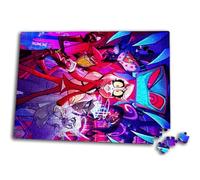 Merchandmanía Puzzle tamaño Aprox. A3 de 252 Piezas hazbin Hotel Personajes Charlie alastor Angeles Rompecabezas puzle para Adulto