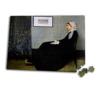 Merchandmanía Puzzle tamaño Aprox. A3 de 252 Piezas James Abbott McNeill Whistler, Arreglo en Gris y Negro Rompecabezas puzle para Adulto