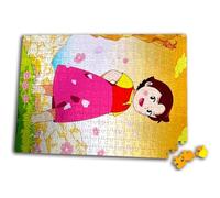 Merchandmanía Puzzle tamaño Aprox. A3 de 252 Piezas Serie Anime Retro Vintage Antigua Dibujos niños Campo Rompecabezas puzle para Adulto
