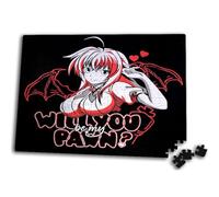 Merchandmanía Puzzle tamaño Aprox. A3 de 252 Piezas Serie Anime Sexy Will You be my Pawn rias Gremory DXD Rompecabezas puzle para Adulto