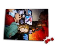 Merchandmanía Puzzle tamaño Aprox. A3 de 300 Piezas Anime Serie Darwin Jihen Primate Mono Zoo Animal Rompecabezas puzle para Adulto