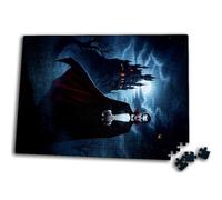 Merchandmanía Puzzle tamaño Aprox. A3 de 300 Piezas Castillo de Dracula Paisaje Vampiro murcielagos Rompecabezas puzle para Adulto