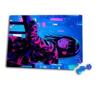 Merchandmanía Puzzle tamaño Aprox. A3 de 300 Piezas Chica estetica vaporware Retro ciberpunk Futuro Rompecabezas puzle para Adulto