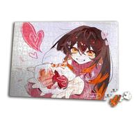 Merchandmanía Puzzle tamaño Aprox. A3 de 300 Piezas gahiakuta Amo Corazon Amor Love Cute Kawaii Chica Rompecabezas puzle para Adulto