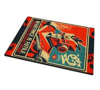 Merchandmanía Puzzle tamaño Aprox. A4 de 12 Piezas Cartel Retro Robot Terror pelicula tecnologia Futuro Rompecabezas puzle