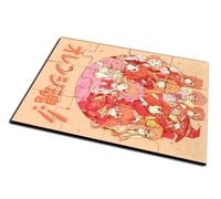 MERCHANDMANIA Puzzle tamaño aprox. A4 de 12 piezas chicas anime asuka megumi raphtalia sakura rompecabezas puzle