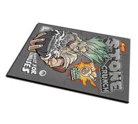 MERCHANDMANIA Puzzle tamaño aprox. A4 de 12 piezas doctor dr stone senku desayuno piedra cereales gracioso rompecabezas puzle