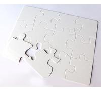 Merchandmanía Puzzle tamaño Aprox. A4 de 12 Piezas peli Anime Dibujos Fanart luchadoras guerreras Rompecabezas puzle