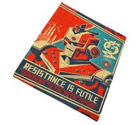 Merchandmanía Puzzle tamaño Aprox. A4 de 120 Piezas Cartel Retro Robot Terror pelicula tecnologia Futuro Rompecabezas puzle para Adulto