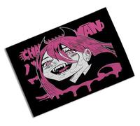Merchandmanía Puzzle tamaño Aprox. A4 de 24 Piezas Antisocial Chain Power Logo Girl Man Metal gotico Rompecabezas puzle para Adulto