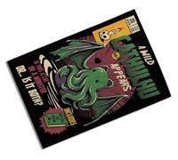 Merchandmanía Puzzle tamaño Aprox. A4 de 24 Piezas Cthulhu cazulu chultu Lovecraft Horror Terror Retro Meme Rompecabezas puzle para Adulto