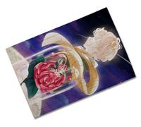 Merchandmanía Puzzle tamaño Aprox. A4 de 24 Piezas el principito Rosa Amor Estrellas Espacio Historia Rompecabezas puzle para Adulto