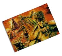 Merchandmanía Puzzle tamaño Aprox. A4 de 24 Piezas Fist of The North Star seriehokuto no Ken Anime Rompecabezas puzle para Adulto