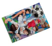 Merchandmanía Puzzle tamaño Aprox. A4 de 24 Piezas Oliver y Benji Capitan Tsubasa Serie Dibujos Rompecabezas puzle para Adulto