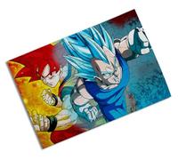 Merchandmanía Puzzle tamaño Aprox. A4 de 24 Piezas Serie Anime Dibujos Lucha Combate Guerreros Dioses Rompecabezas puzle para Adulto