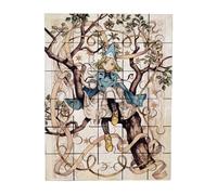 Merchandmanía Puzzle tamaño Aprox. A4 de 35 Piezas Atelier Witch Anime Serie Personajes Fantasia Magia Rompecabezas puzle para Adulto