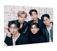 Merchandmanía Puzzle tamaño Aprox. A4 de 35 Piezas Chicos Cantantes Famosos Grupo cancion on Our Way Rompecabezas puzle para Adulto
