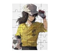 Merchandmanía Puzzle tamaño Aprox. A4 de 35 Piezas ed Warner Personaje Dibujos Oliver y Benji Rompecabezas puzle para Adulto