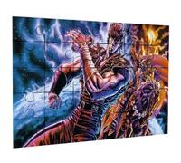 Merchandmanía Puzzle tamaño Aprox. A4 de 35 Piezas Fist of The North Star Serie Anime Dibujos peleas Rompecabezas puzle para Adulto