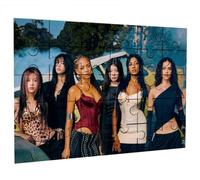 Merchandmanía Puzzle tamaño Aprox. A4 de 35 Piezas Grupo Cantantes Fans Chicas Eye on me Rompecabezas puzle para Adulto