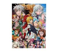 Merchandmanía Puzzle tamaño Aprox. A4 de 35 Piezas Nanatsu NO TAIZAI Siete PECADOS Capitales Rompecabezas puzle para Adulto