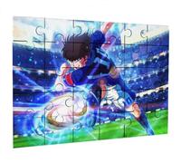 Merchandmanía Puzzle tamaño Aprox. A4 de 35 Piezas Oliver Atom Futbolista Capitan Tsubasa Serie Dibujos Rompecabezas puzle para Adulto