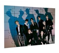 Merchandmanía Puzzle tamaño Aprox. A4 de 35 Piezas Stray Kids Grupo KPOP Gods Menu Top miroh Easy Rompecabezas puzle para Adulto